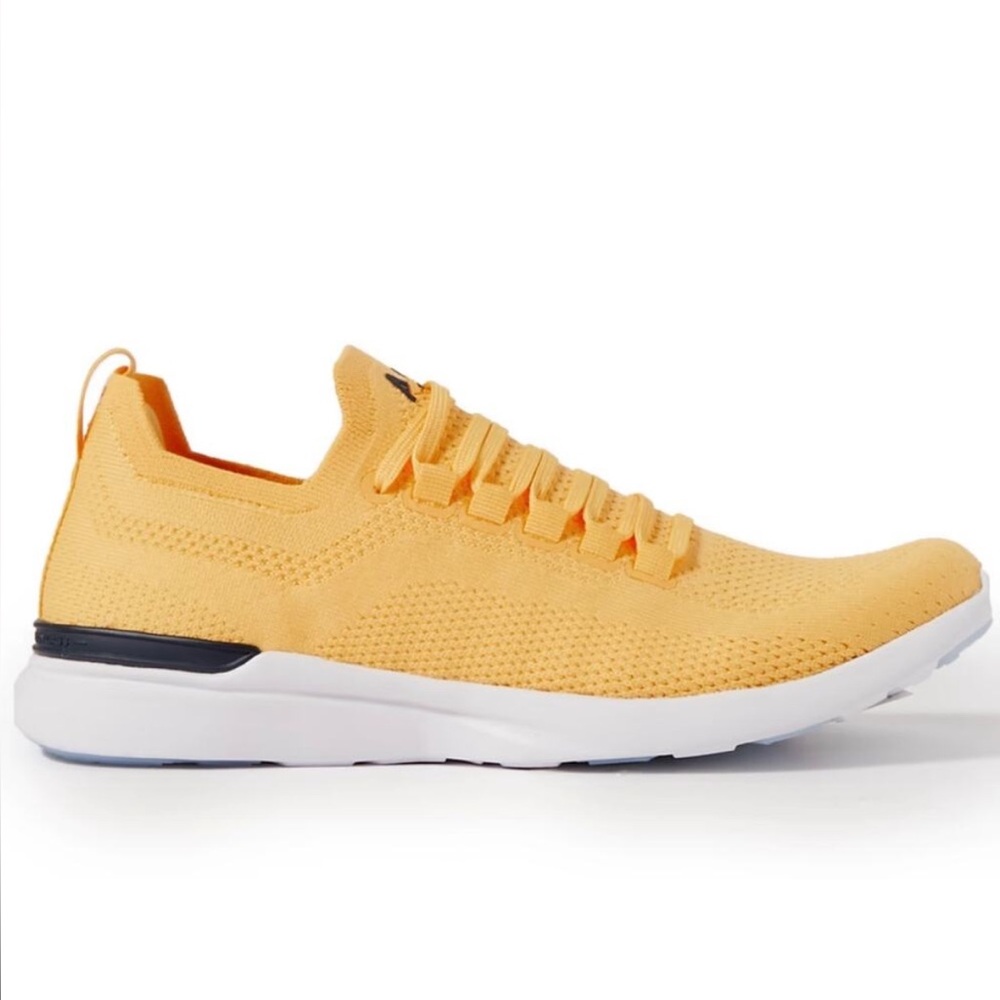APL Women's TechLoom Breeze Marigold/White Running Shoes - Size 10